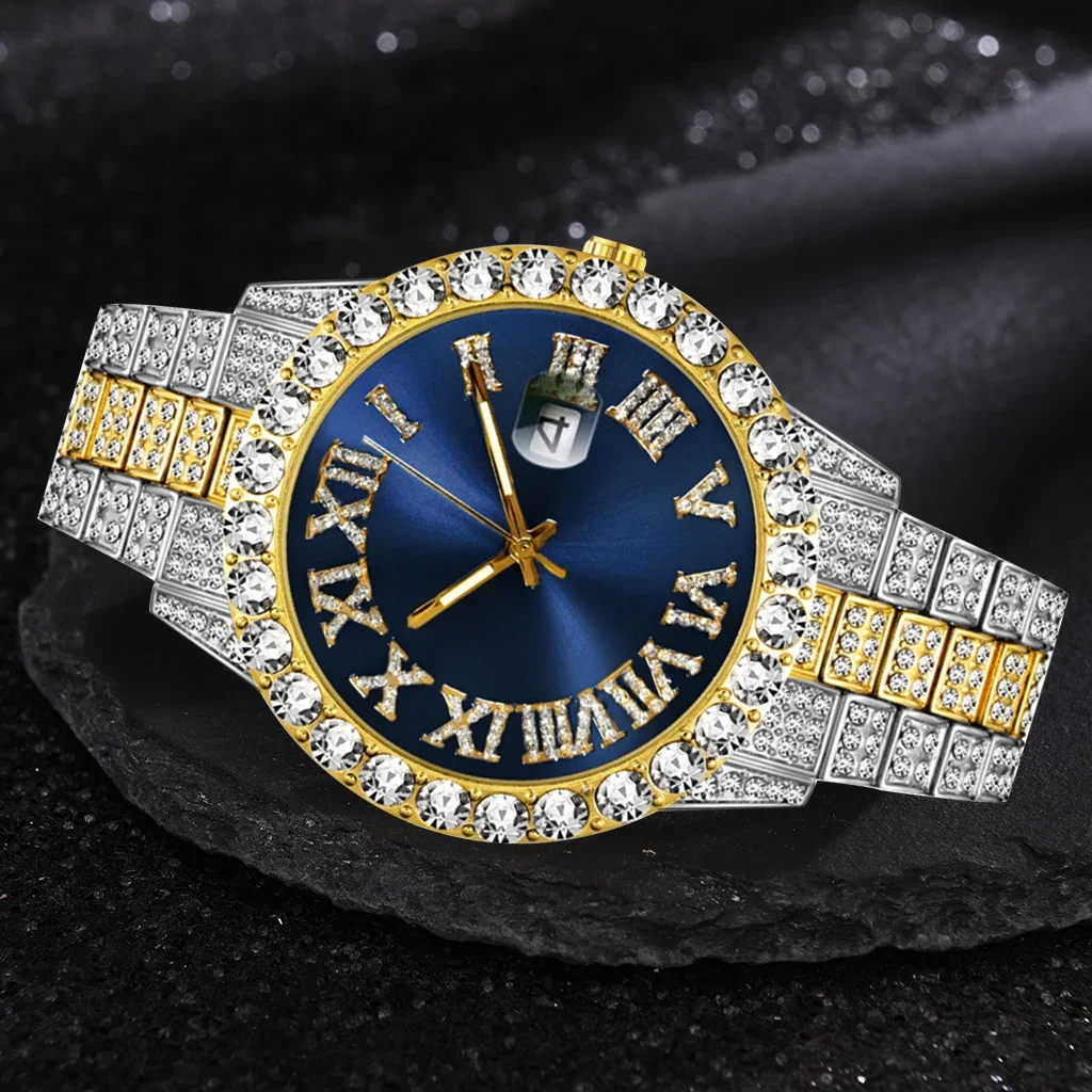 Luxury Watch Iceberg - 남성용 아이스아웃 시계, 럭셔리 브랜드, 풀