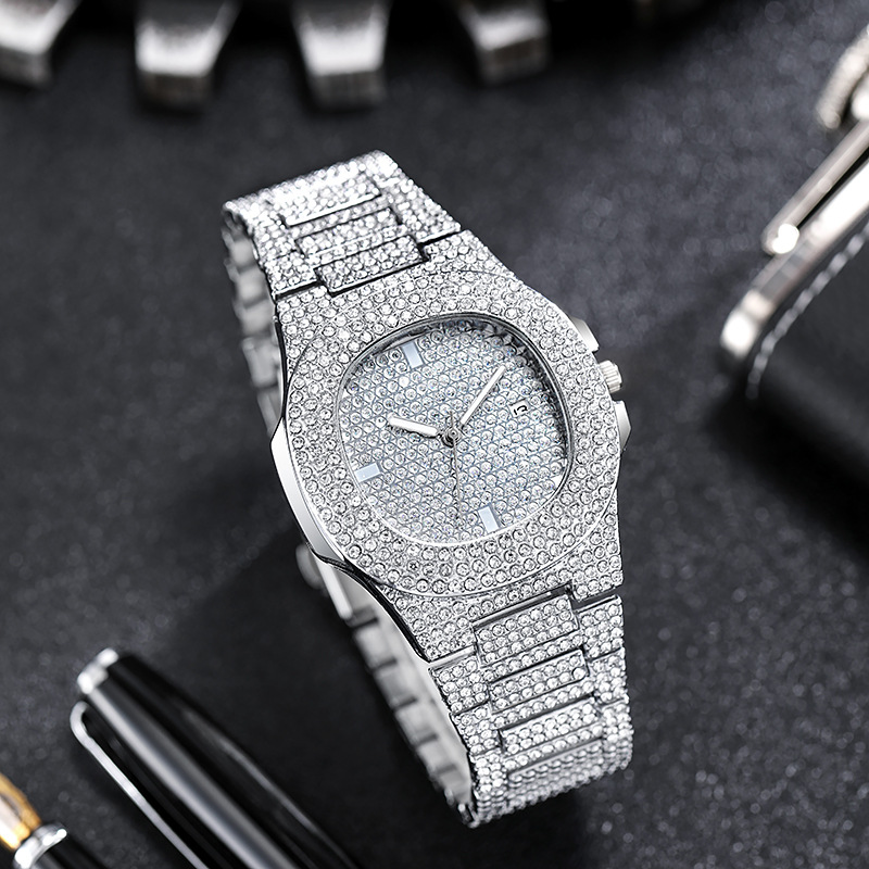 Luxury Watch Iceberg - 남녀공용 뉴 패션 아이스 아웃 시계,