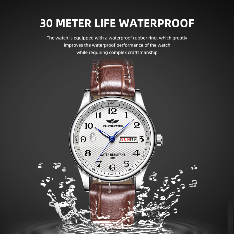 WLISTH 럭셔리 브랜드 남자 시계 쿼츠 시계 아랍어 - Luxury Watch Maker 리뷰 및 가격