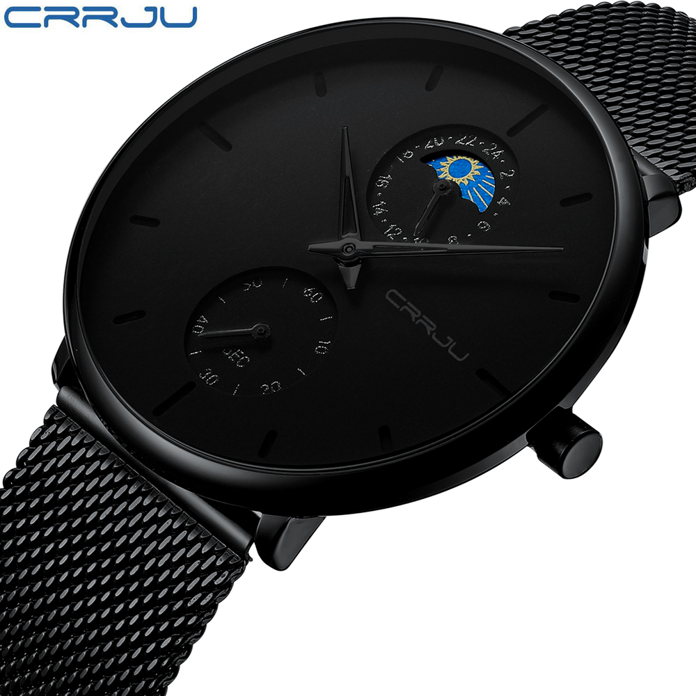 CRRJU, 최고급 브랜드의 남성용 고급 시계, 방수  - Luxury Watch Maker 리뷰 및 가격