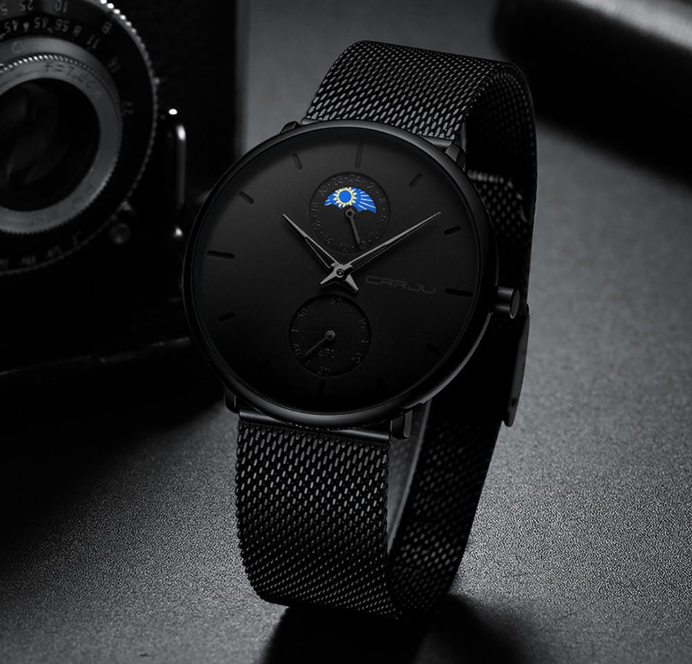 CRRJU, 최고급 브랜드의 남성용 고급 시계, 방수  - Luxury Watch Maker 리뷰 및 가격