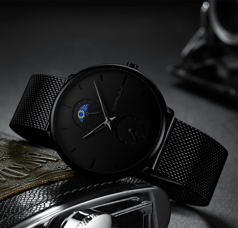 CRRJU, 최고급 브랜드의 남성용 고급 시계, 방수  - Luxury Watch Maker 리뷰 및 가격