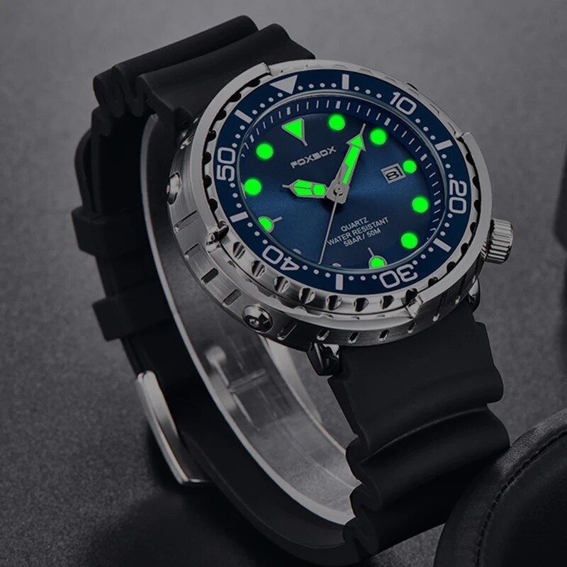 남성용 2024 캐주얼 시계, 럭셔리 실리콘 스포츠 시 - Luxury Watch Maker 리뷰 및 가격