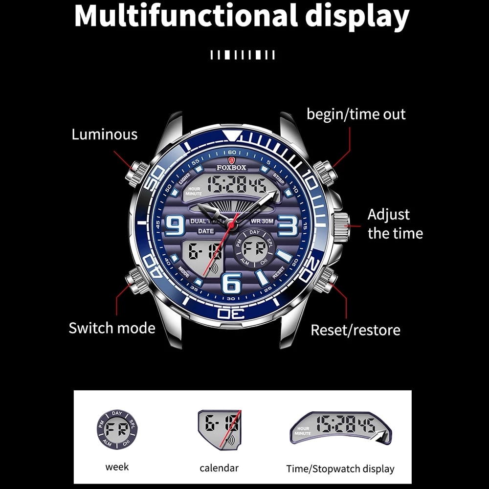 2024 탑 브랜드 럭셔리 디지털 남성용 시계, 럭셔리 - Luxury Watch Maker 리뷰 및 가격